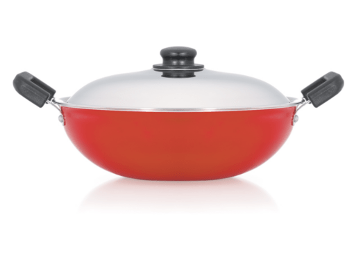 Premier Non Stick Kadai with SS lid 30cm